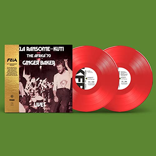 Fela Live With Ginger Baker [Red Vinyl]