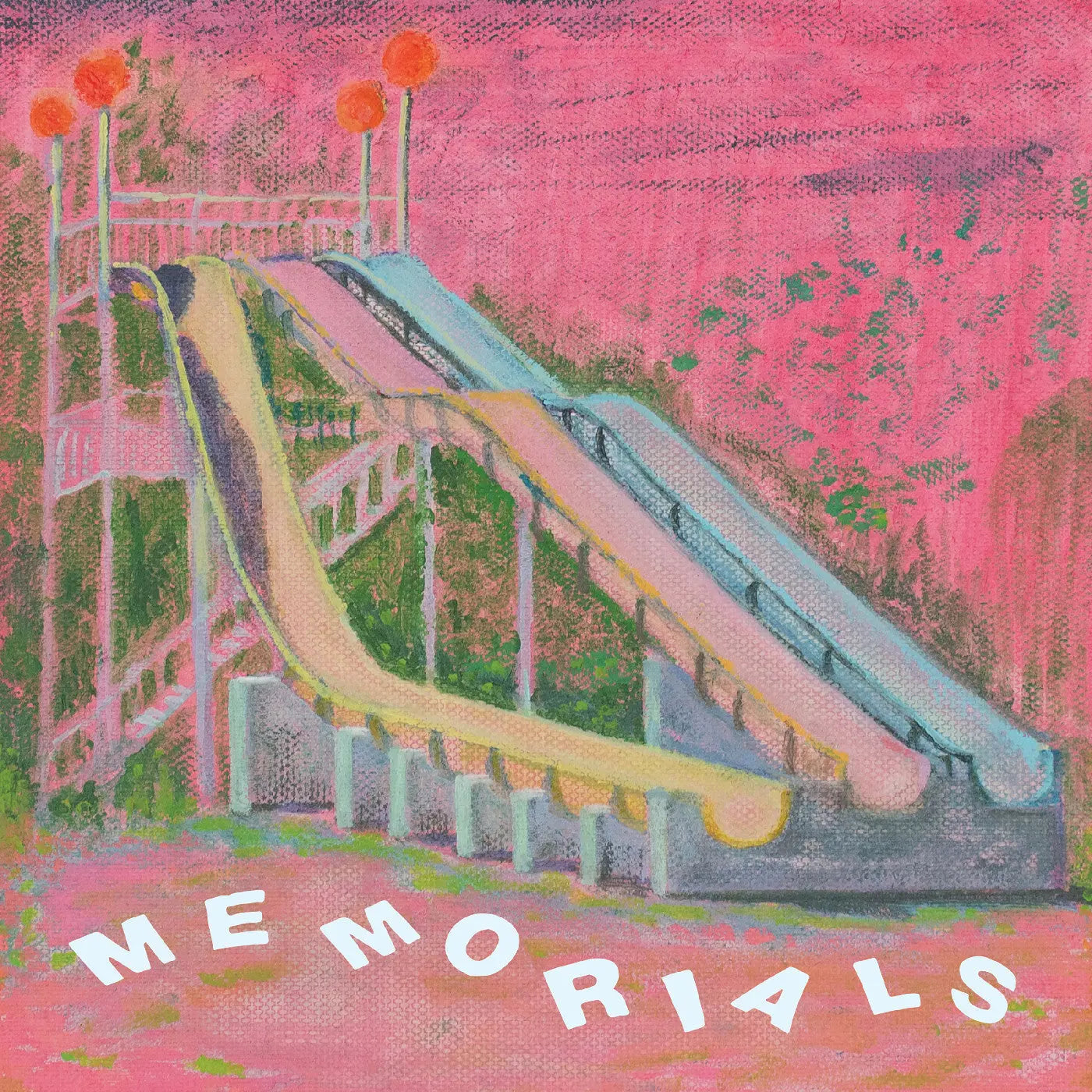 Another Waterslide / Memorial Bells [7" Neon Orange Vinyl]